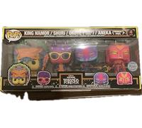 Funko – Pop! Figuras – Marvel Black Panther Wakanda Forever – Pack de 4 – 9 cm