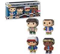 Funko Stranger Things Pop 8 Bit - 4 Pack Once, Mike/Dustin/Lucas