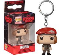 Funko Stranger Things Temporada 4 Hunter Robin Pocket Pop Llavero Figura