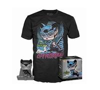 Funko - Figura Pop N° XX Booble Head DC Jim Lee Catwoman + Camiseta L