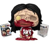 Funko Terrifier 3 EE Exclusive Victoria Heyes Sitting Bloody + ToyBop Protector: Pop! Figura de vinilo de películas de terror (incluye estuche de coleccionista con protector pop)