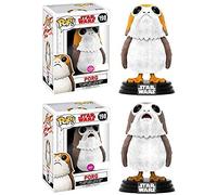 FUNKO The Last Jedi Figura Pop Star Wars PORG Flocked Exclusive 5 + 1 Chase, Solid, Multicolor, One Size (14757-PX-1VW)