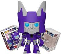 Funko Transformers - Cyclonus with Blaster + Pop Protector: Pop! Retro Toys Figura de vinilo (juego de regalo incluido con caja protectora ToyBop Box)