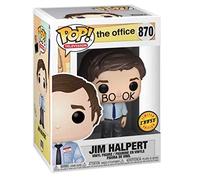 Funko TV: The Office - Jim Halpert Limited Edition Chase Pop! Vinyl Figure (Includes Compatible Pop Box Protector Case)