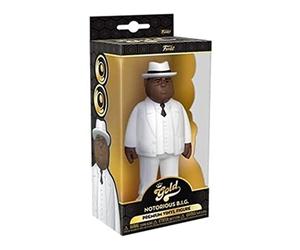 Funko Vinyl Gold 5": Biggie Smalls - Notorious Big - White Suit - Figura de Acción de Vinilo Coleccionable - Idea de Regalo de Cumpleaños- Mercancia Oficial - Juguete Ideal para Music Fans y Exhibir