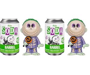 Funko Vinyl Soda: Disney The Nightmare Before Christmas - Barrel - 1/6 de Probabilidades de Obtener la RARA Variante Chase - - (Styles May Vary) - Figura de Vinilo Coleccionable - Idea de Regalo