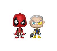 Funko VYNL 4" 2-Pack: Marvel: Deadpool & Cable Deadpool Collectible Figure, Standard - Figura de Vinilo Coleccionable - Idea de Regalo- Mercancia Oficial - Juguetes para Niños y Adultos