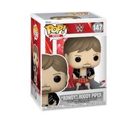 Funko Pop! Figura de vinilo coleccionable – Rowdy Roddy Piper 147 – Multicolor, PVC