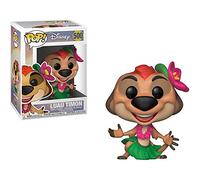 FunkoPOP The Lion King: Luau Timon - Vinyl Figure 500 + Bundled w/ Pop Box Protector Case