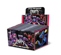 Funky Box Poppy Playtime Cartas Coleccionables, Caja Completa de 24 Sobres con 120 Cartas en Total, Busca Las Raras Doradas y Esmeralda de Huggy Wuggy y Catnap, para Coleccionistas