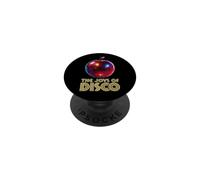 Funky Fruit Disco Ball Arty Manzanas Party Lover Joy of Disco PopSockets PopGrip Adhesivo