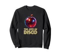 Funky Fruit Disco Ball Arty Manzanas Party Lover Joy of Disco Sudadera