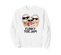 Funky Toe Jam Divertido Juego de Palabras con música Sudadera
