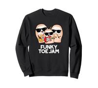 Funky Toe Jam Divertido Juego de Palabras con música Sudadera