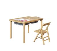 FUNLIO Juego de mesa y silla sensorial, plegable
