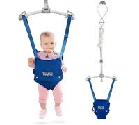 FUNLIO Saltador de Puerta para Bebés de 6 a 24 meses, Con Resorte Fuerte, Correa Ajustable y Clip, Gorila portátil para puerta infantil, Fácil de montar, Con 18 kg, Certificado CPC y CE