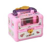 FUNLOCKETS Caja Secreta de Belleza con Maquillaje y cosméticos para niños | Set de belleza +4 años con maquillaje infantil, accesorios y compartimentos secretos llenos de sorpresas.