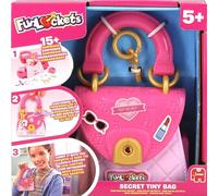 Funlockets Secret Tiny Bag - Juego de Accesorios y Actividades para niños con Cerradura y Llaves - Decora, Personaliza y estiliza tu Bolso - Desbloquea más de 15 sorpresas Divertidas Desde Bonitos