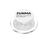 Funma Like A Regular Grandma Only More Fun PopSockets PopGrip para MagSafe
