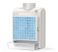 FUNMAS Ventilación para secadora de interior 3 en 1, pantalla de filtro de acero inoxidable, filtro de poliéster y sistema de cajón de agua, aleta de ventilación de seguridad mejorada, con 4 filtros