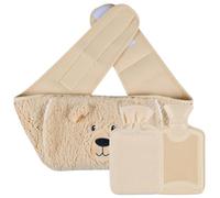 Funmo Bolsa Agua Caliente Cinturón, Bolsa de Agua Caliente 3 en 1, para Aliviar el Dolor de Cuello, Espalda, Hombros, Manos y Piernas, Adecuado para Adultos y Niños