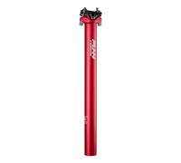 Tija Crossfire 27,2x350mm en Aleación 6061, Roja, Offset 0mm, Peso 265g Funn