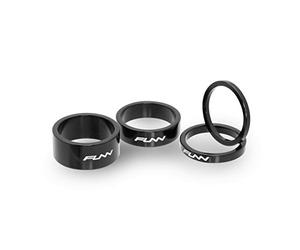 Funn Descend - Juego de espaciadores para auriculares (3 mm, 5 mm, 10 mm, 15 mm)