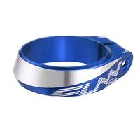 Funn Frodon Abrazadera de Sillín para Bicicleta con Perno, con Diámetro Interno de 34.9mm, Abrazadera de Sillín de Bicicleta de Aleación Duradera y Ligera para Bicicleta de Montaña (Azul)