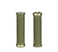 Funn Hilt JR Puños de Manillar para Bicicleta de Montaña con Abrazadera de Bloqueo Único, Puños de Manillar de Bicicleta con Bloqueo con un Diámetro Interior de 19 mm (Verde Oliva)
