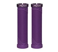 Funn Hilt Puños de Manillar para Bicicleta de Montaña con Abrazadera de Bloqueo Único, Puños de Manillar de Bicicleta Ligeros y Ergonómicos con Diámetro Interior de 22 mm (Morado)