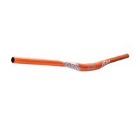 Funn Manillar de Bicicleta de Montaña Full On con Abrazadera de Barra de 31.8mm y Ancho de 785mm, Manillar de MTB (Naranja, Elevación de 15mm)