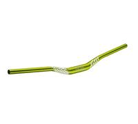 Funn Manillar de Bicicleta de Montaña Full On con Abrazadera de Barra de 35mm y Ancho de 785mm, Manillar de MTB (Verde, Elevación de 30mm)