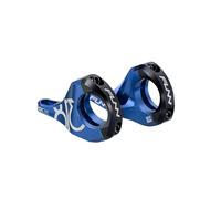 Funn RSX Potencia Direct Mount para Bicicleta con Abrazadera de Manillar de 31.8mm, Diseño Dividido de 2 Piezas Ligero para Horquillas de Doble Corona, Elevación de 30mm (Azul)