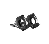 Funn RSX Potencia Direct Mount para Bicicleta con Abrazadera de Manillar de 31.8mm, Diseño Dividido de 2 Piezas Ligero para Horquillas de Doble Corona, Elevación de 20mm (Negro)
