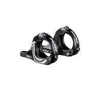Funn RSX Potencia Direct Mount para Bicicleta con Abrazadera de Manillar de 35mm, Diseño Dividido de 2 Piezas Ligero para Horquillas de Doble Corona, Elevación de 30mm (Negro)