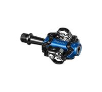 Funn Tactic Pedales Automáticos, Compatibles con Calas SPD, Pedales de XC para MTB (Azul)