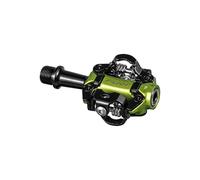 Funn Tactic Pedales Automáticos, Compatibles con Calas SPD, Pedales de XC para MTB (Verde)