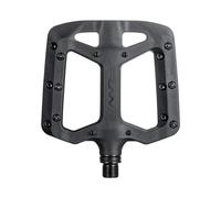 Funn Taipan Pedales Planos MTB Plástico, Eje CrMo | termoplástico reforzado con fibra, cóncavo 105x100x14mm, 6 pines de aleación/cara, aprox 380 g, BMX y gravel