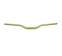 Manillar WAKE MTB verde de 720 mm, de aluminio y elevado