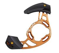 Funn Zippa Am Guía de Cadena, Interfaz ISCG05, Adaptador BSA Incluido, 32T-38T, Protector de Cadena para Bicicleta de Montaña (Naranja)