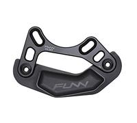 Guía de cadena lateral Zippa Bash 34/36 dientes negro en aluminio 7075 CNC Funn