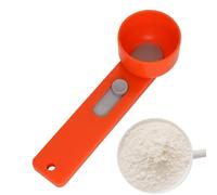 Funnel Scoop, Small Ergonomic Measuring Scooper, Coffee Scoop Funnel for Protein Powder, Food Supplements, Kitchen, Travel, Gym, Dorm & Apartment