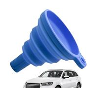 Funnels For Automotive Use - Car Oil Funnel | Foldable Silicone Splash-Proof Universal Multi-Purpose | Automotive Use Oil Change Funnel | Wide Mouth Flexible Universal Foldable For Kitchen Canning