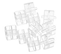 FUNNETOYU 10 Husillos de Repuesto para Dispensadores de Cinta de Escritorio, Núcleo Plástico Compatible 20051 20052, Eje Soporte para Oficina y Embalaje, Kit 10 Unidades