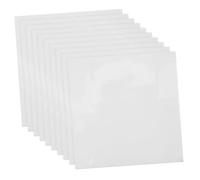FUNNETOYU 10 Piezas Parches Adhesivos TPU Transparentes para Reparación de Piscinas y Productos Inflables Resistentes Autoadhesivos para Anillos de Natación Tiendas y Impermeables