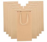 FUNNETOYU 10 Piezas Unidades Bolsas Portátiles para Botellas de Vino Resistentes y Reutilizables para Fiestas Regalos y Transporte Seguro de Bebidas Alcohólicas