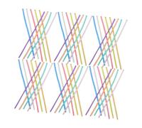 FUNNETOYU 100 piezas Globos Metálicos Largos Multicolores para Globoflexia Decoración de Fiestas y Bodas Moldeables DIY para Cumpleaños y Celebraciones