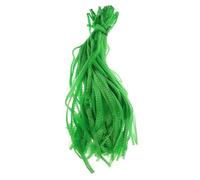 FUNNETOYU 100 Piezas Unidades Bolsas de Malla de Nylon Reforzado para Frutas Verduras Mariscos Bolsa Ligera y Duradera para Almacenamiento Ecológica Verde