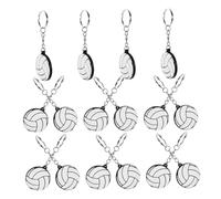 FUNNETOYU 15piezas Llavero Voleibol Decoraciones Colgantes para Mochilas y Claves para Eventos Deportivos y Celebraciones