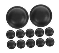 FUNNETOYU 16piezas Pernos Inferiores para Maletas Almohadillas para Patas de Equipaje de Plástico Soportes para Patas de Maleta Antideslizantes para Reparación de Bolsas de Equipaje